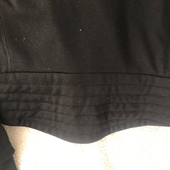 Black waist length jacket. - Picture 6 of 7